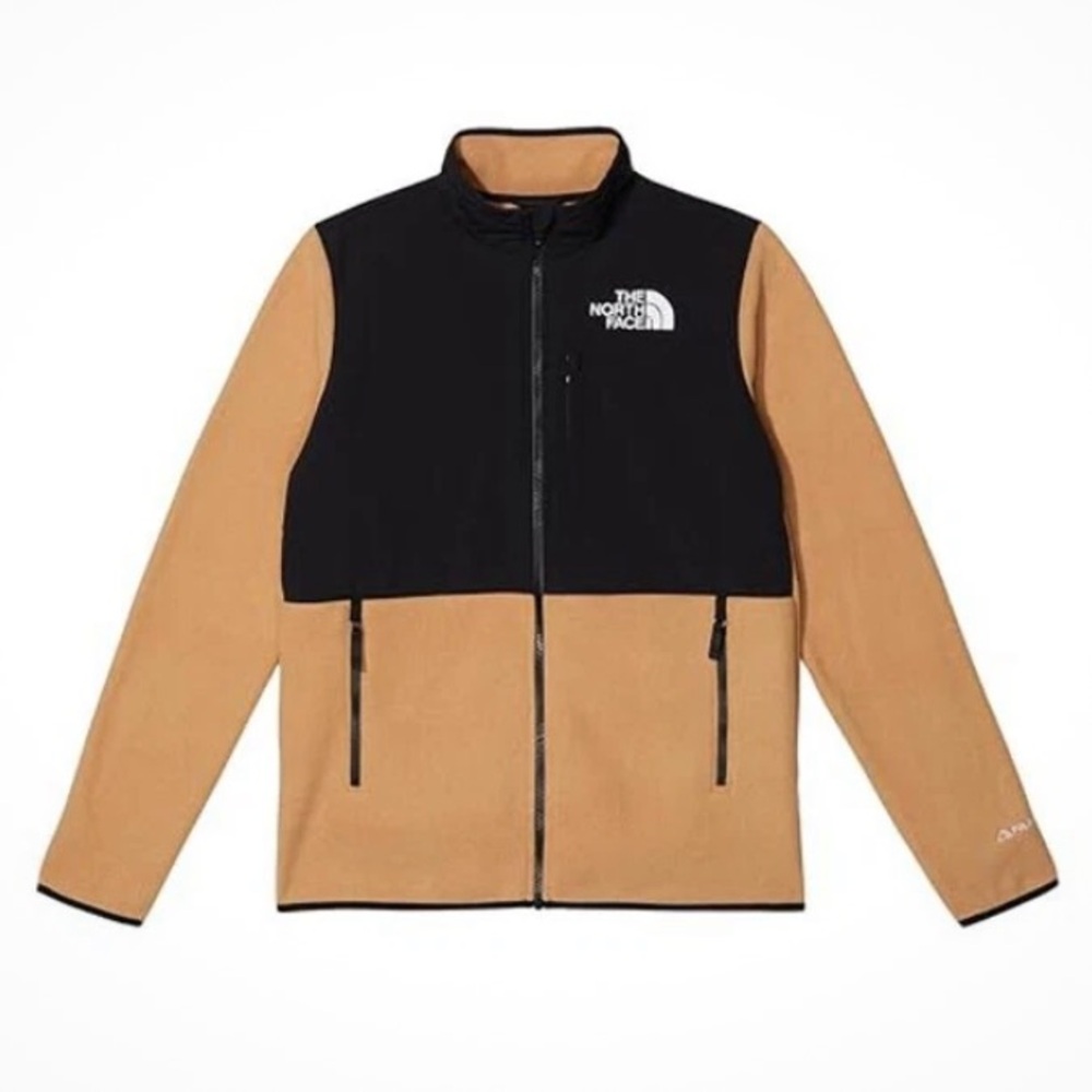 The North Face Teen Fleece Jacket - Black & Orange